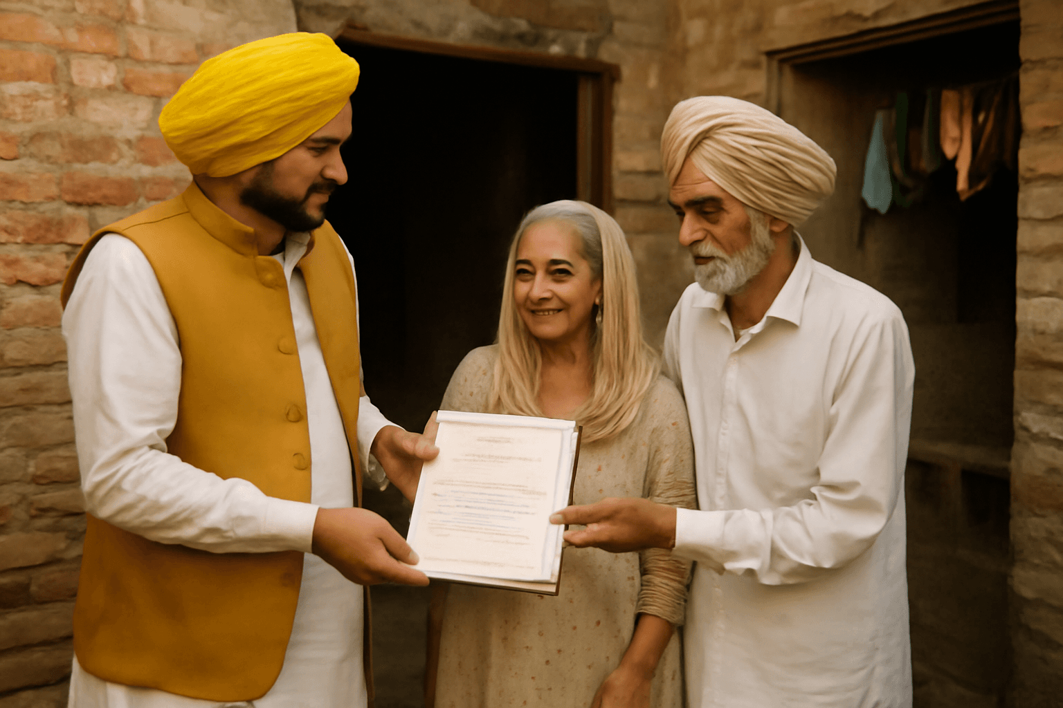 Punjab CM Grants Property Rights to Homes in Lal Lakir