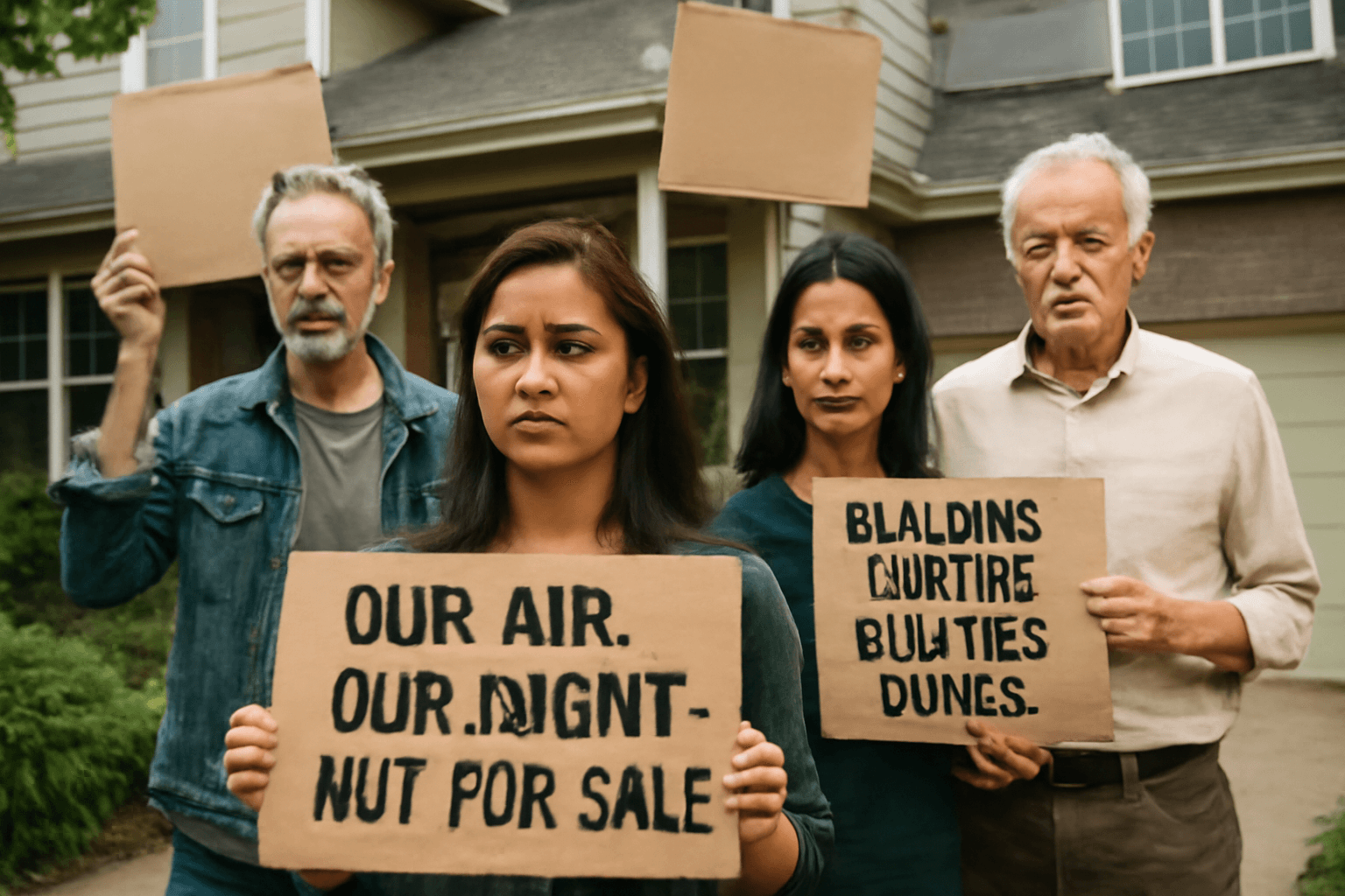 Vasant Kunj Residents Protest Against Group Housing Project on Morphological Ridge