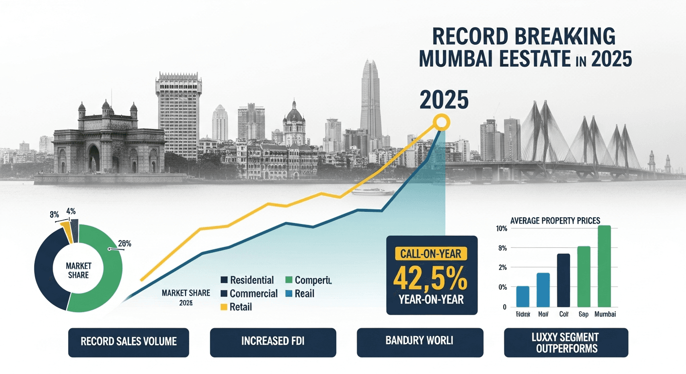 Mumbai Real Estate Breaks Records in 2025: Key Insights